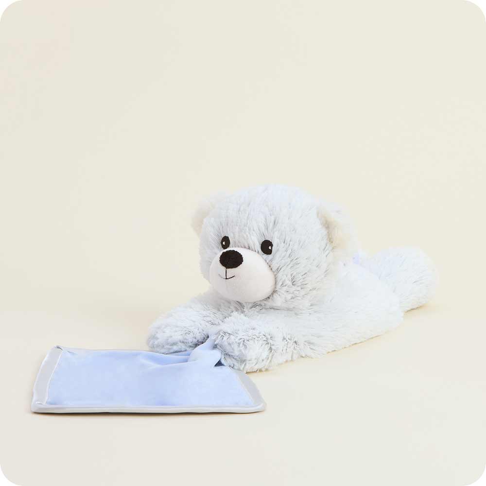 Marshmallow Bear Blankie Warmies - Fresh Notes