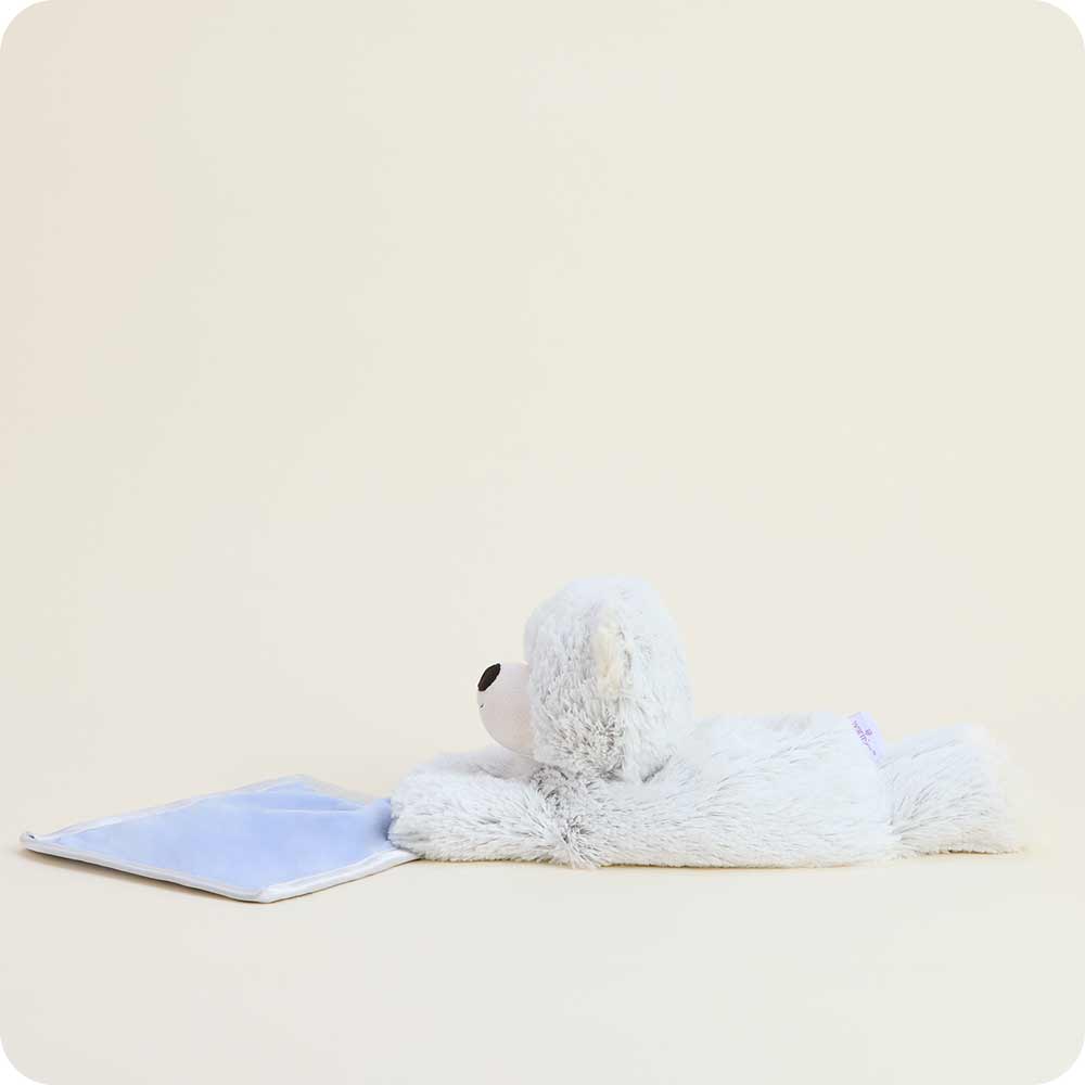 Marshmallow Bear Blankie Warmies - Fresh Notes