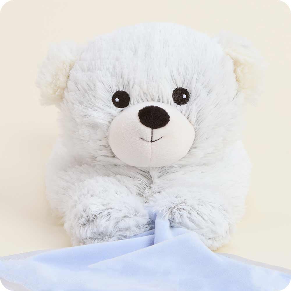 Marshmallow Bear Blankie Warmies - Fresh Notes