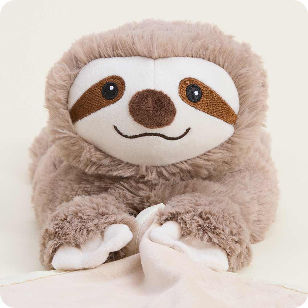 Sloth Blankie Warmies - Fresh Notes