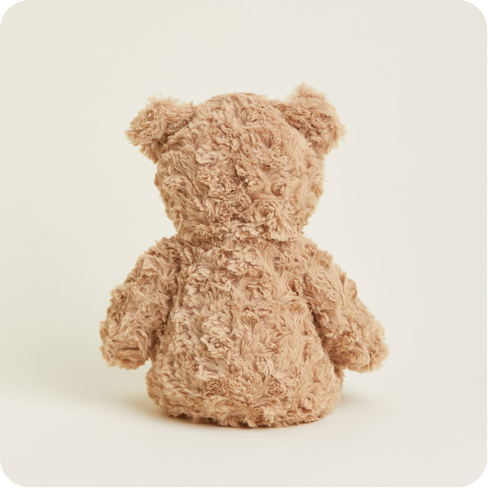 Brown Curly Bear Warmies - Modern Blend