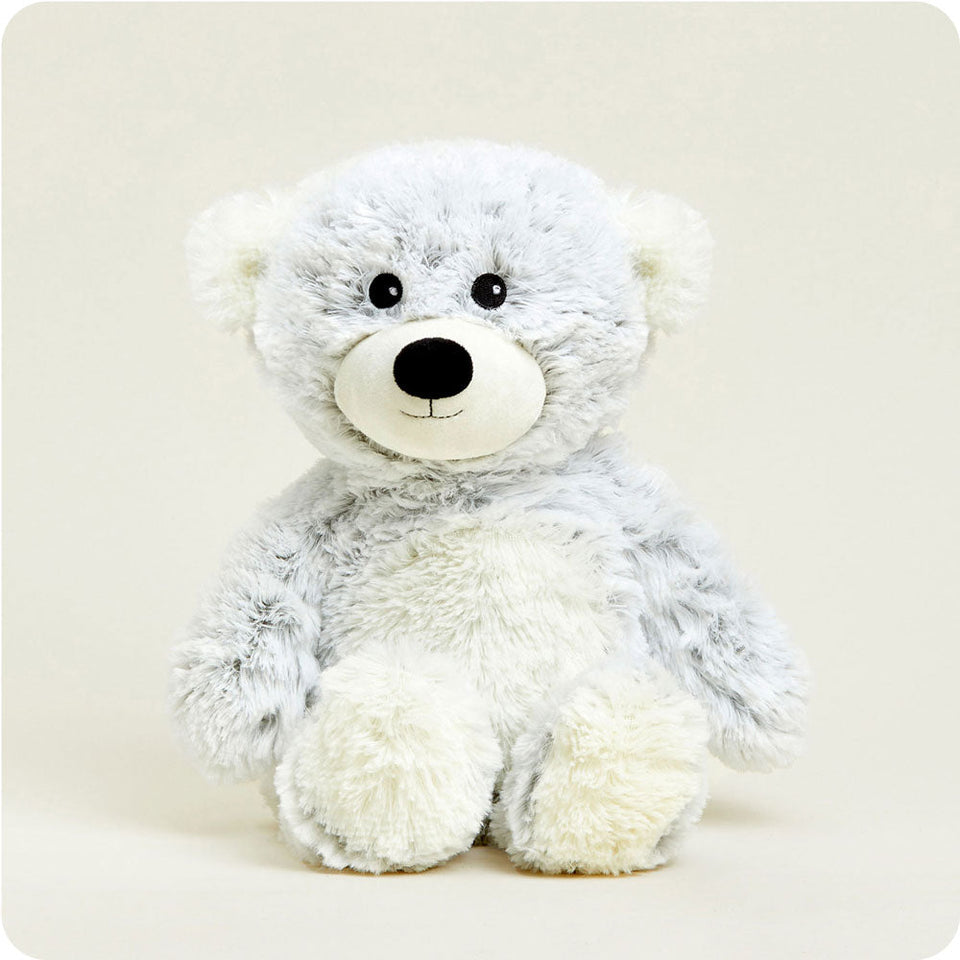 Gray Marshmallow Bear Warmies - Daily Scent