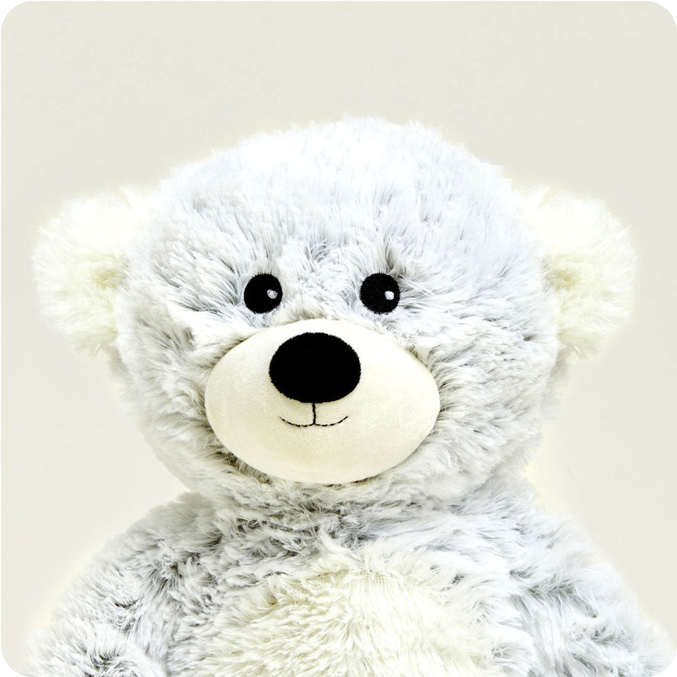 Gray Marshmallow Bear Warmies - Daily Scent