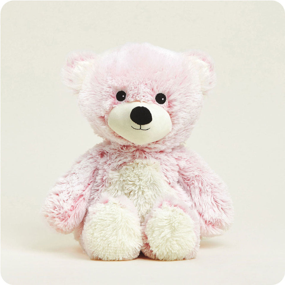Pink Marshmallow Bear Warmies - Bright Scent