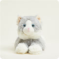 Laying Down Gray Cat Warmies - Modern Blend