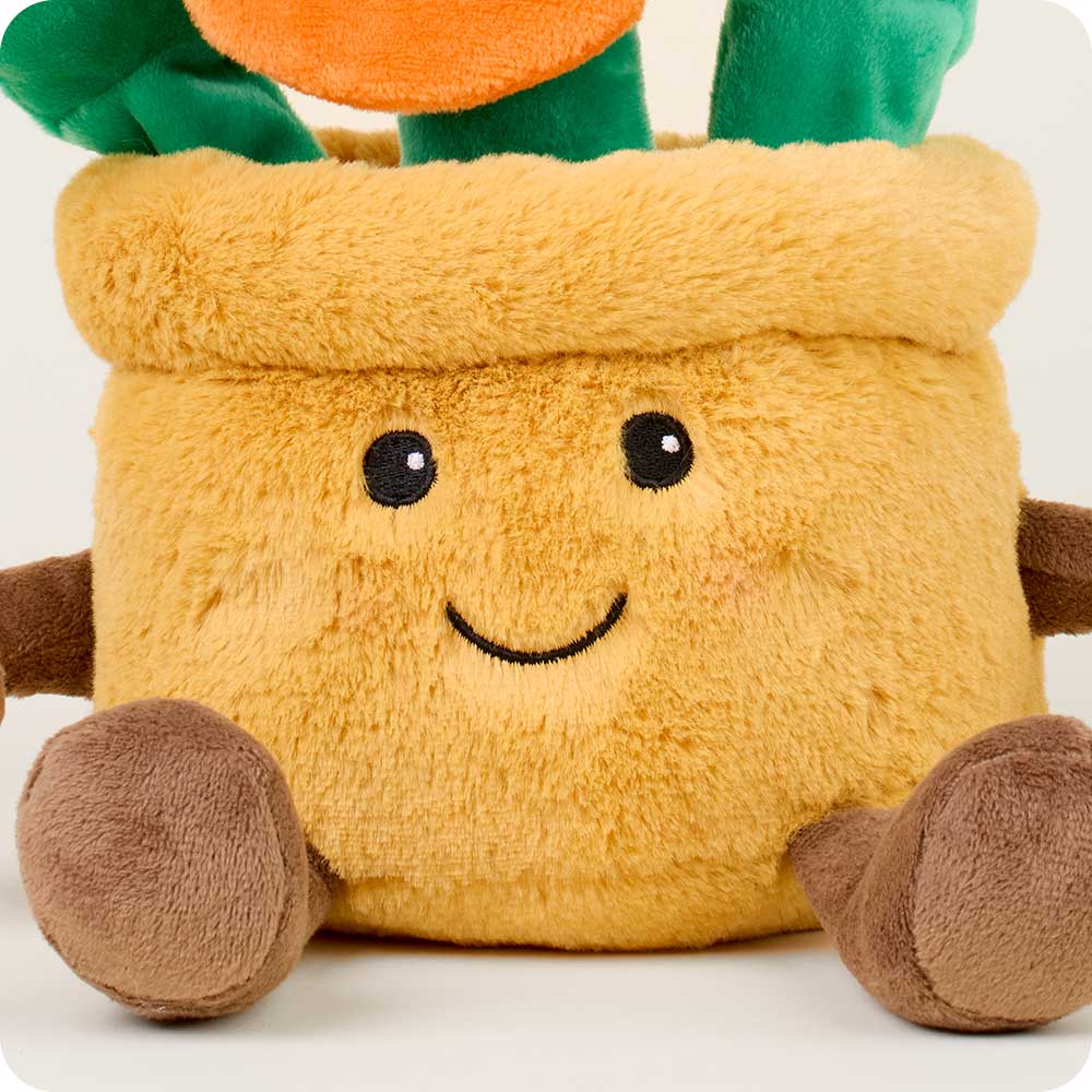 Orange Flower Pot Warmies - Daily Scent