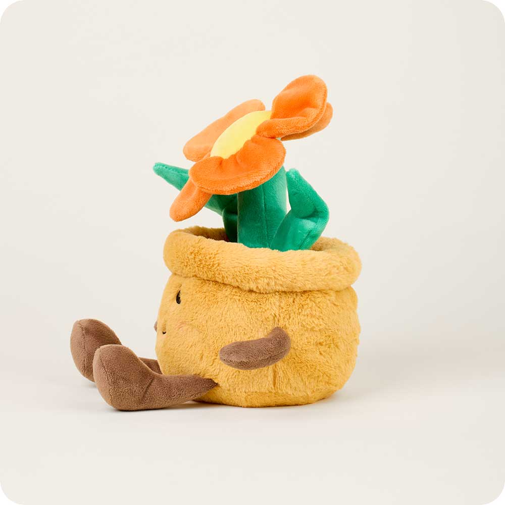 Orange Flower Pot Warmies - Daily Scent
