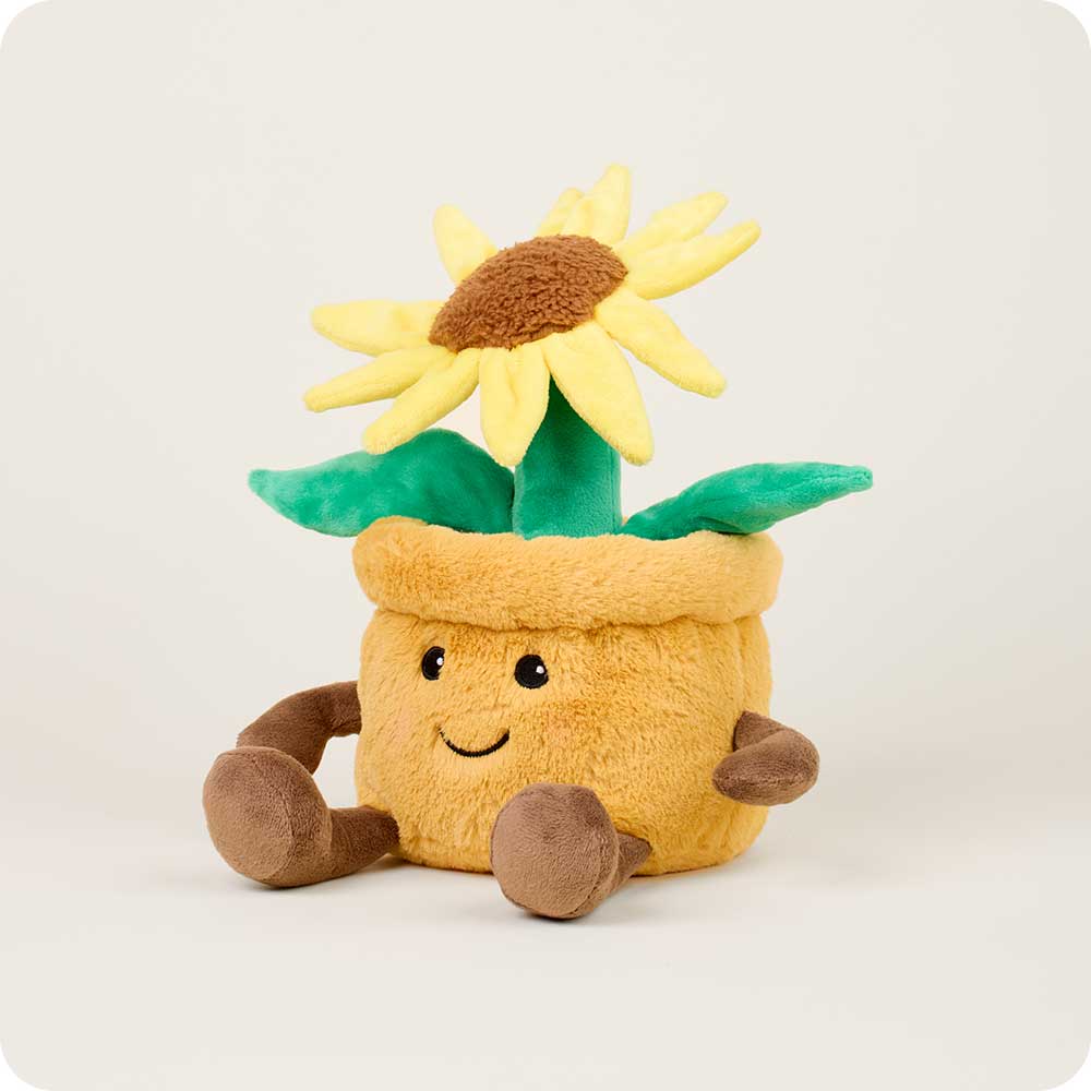 Yellow Flower Pot Warmies - Easy Spritz