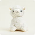 White Llama Warmies - Classic Notes