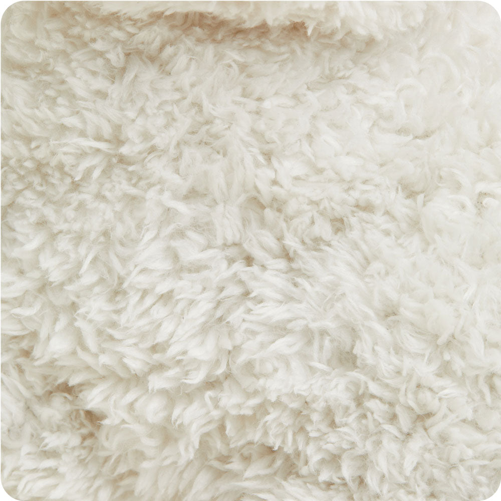 White Llama Warmies - Classic Notes