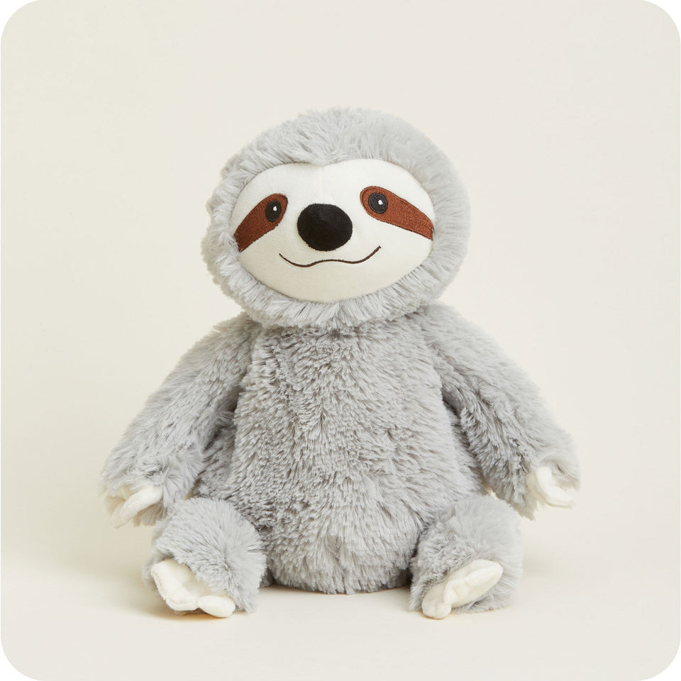 Gray Sloth Warmies - Classic Notes