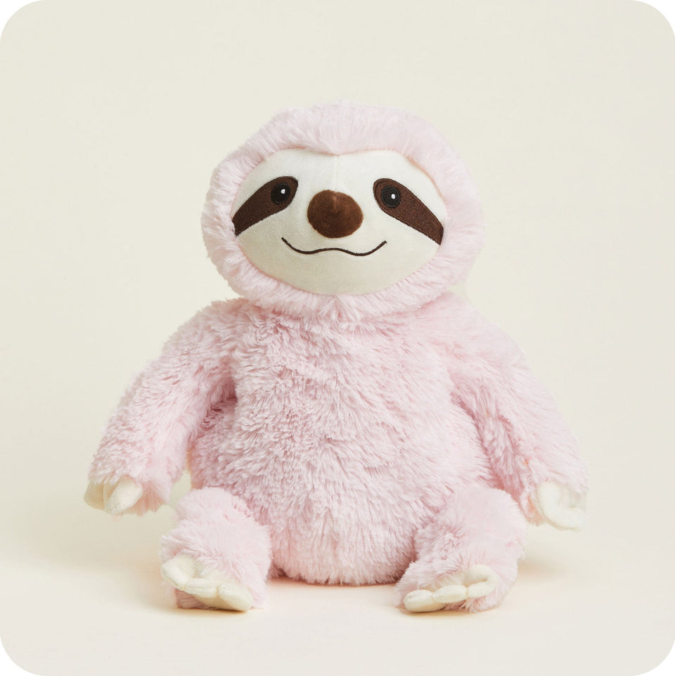 Pink Sloth Warmies - Classic Notes