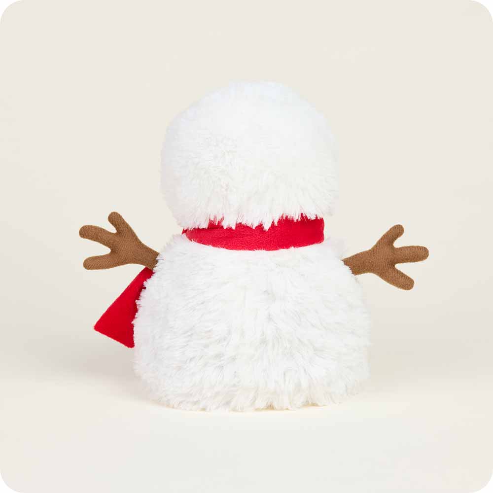 Red Scarf Snowman Warmies - Modern Blend