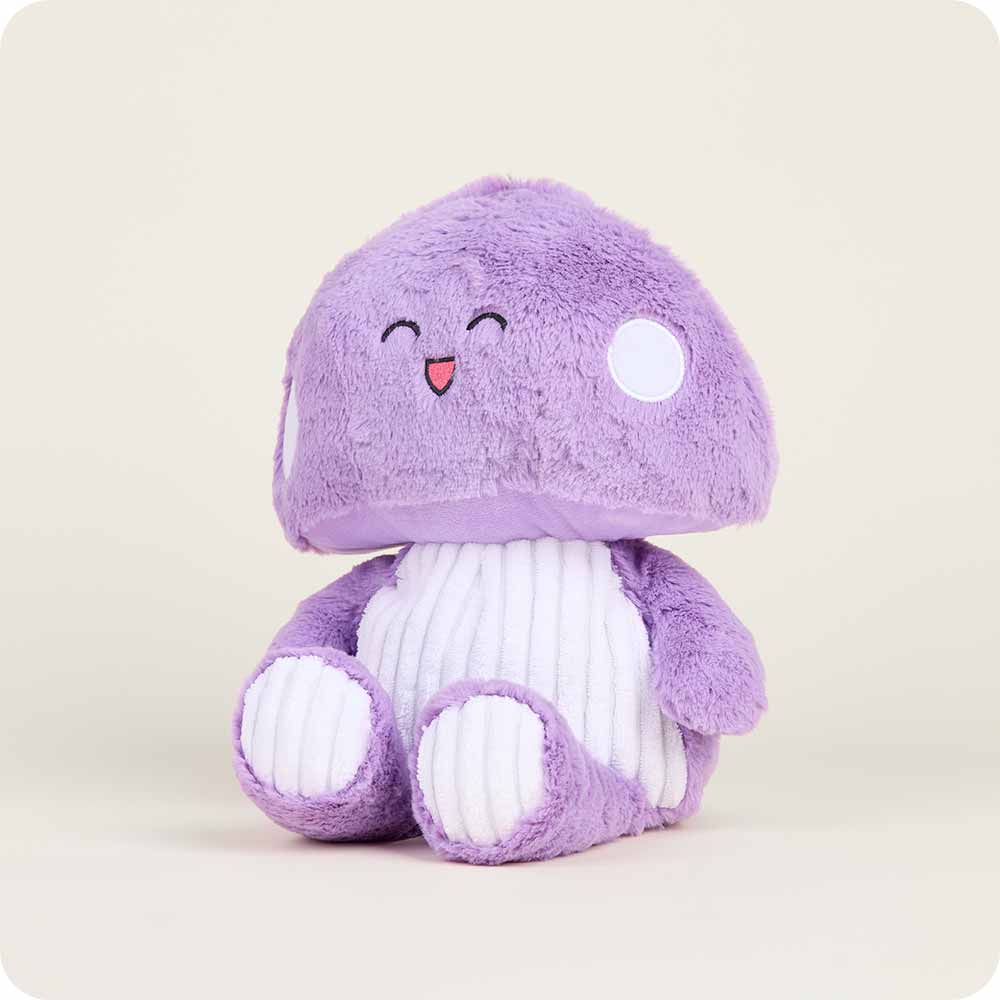 Purple Mushroom Warmies - Soft Glow