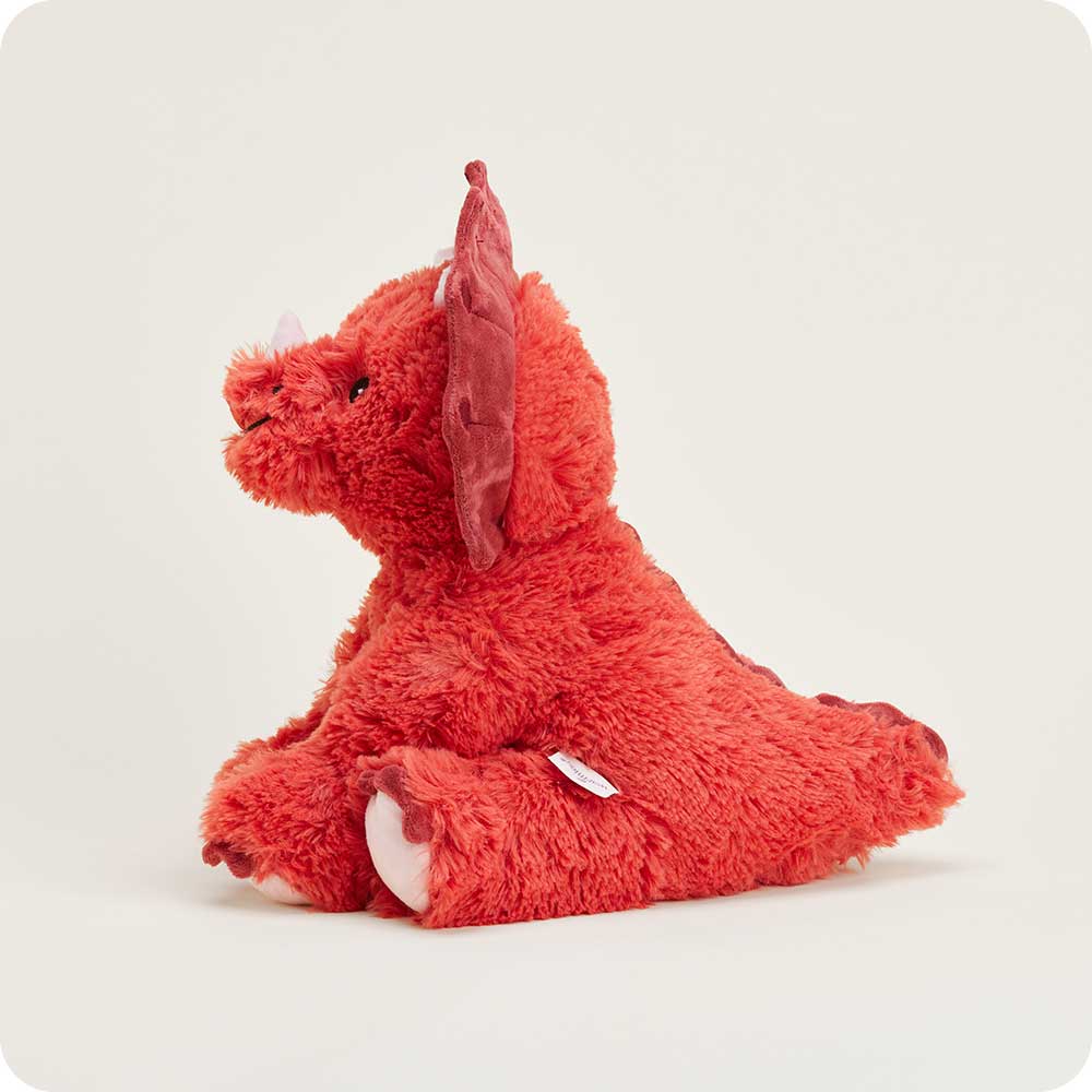 Red Triceratops Warmies - Classic Notes