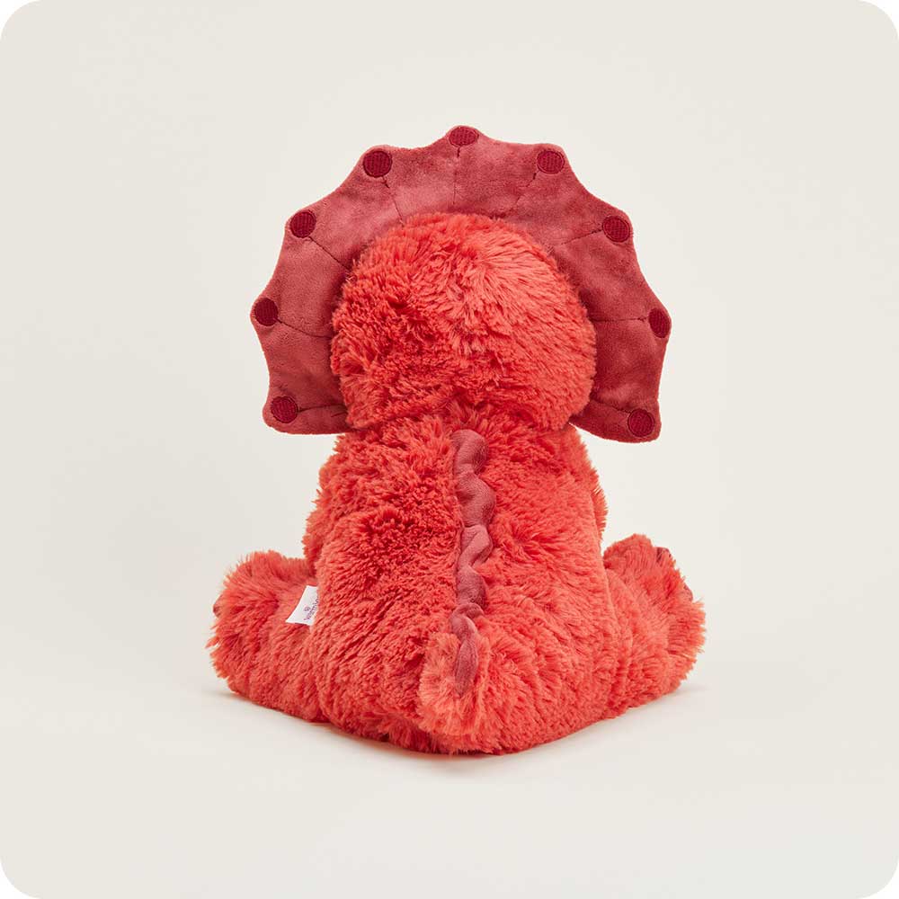 Red Triceratops Warmies - Classic Notes