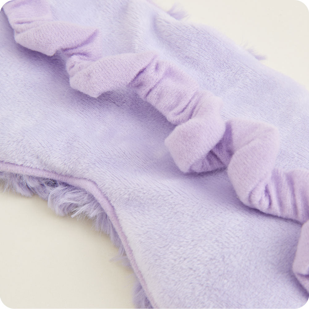 Curly Purple Eye Mask Warmies - Simple Hold