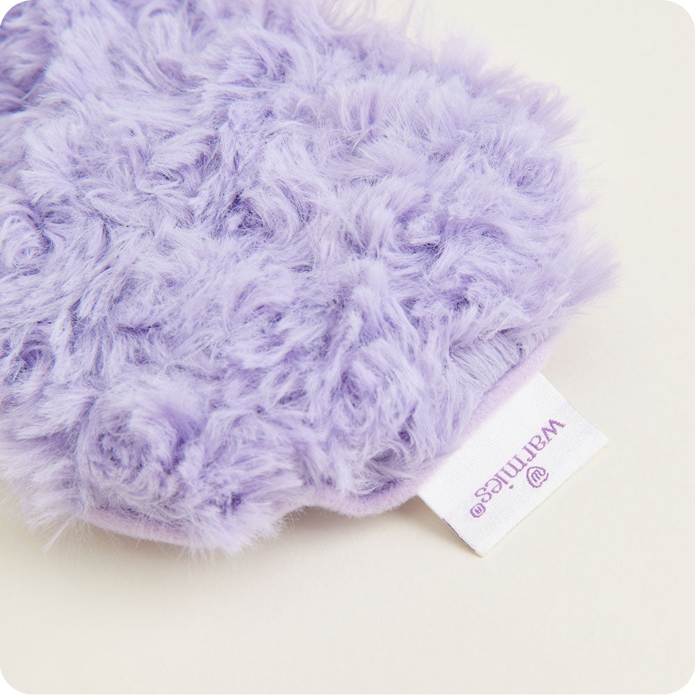Curly Purple Eye Mask Warmies - Simple Hold
