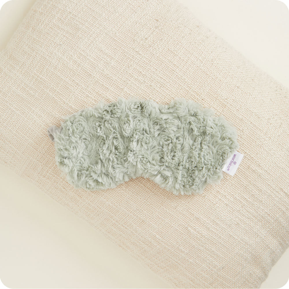 Curly Sage Green Eye Mask Warmies - Daily Carry