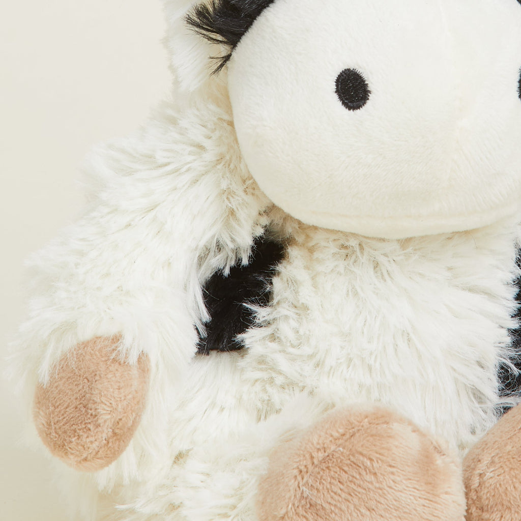 Black and White Cow Warmies Junior - Modern Blend