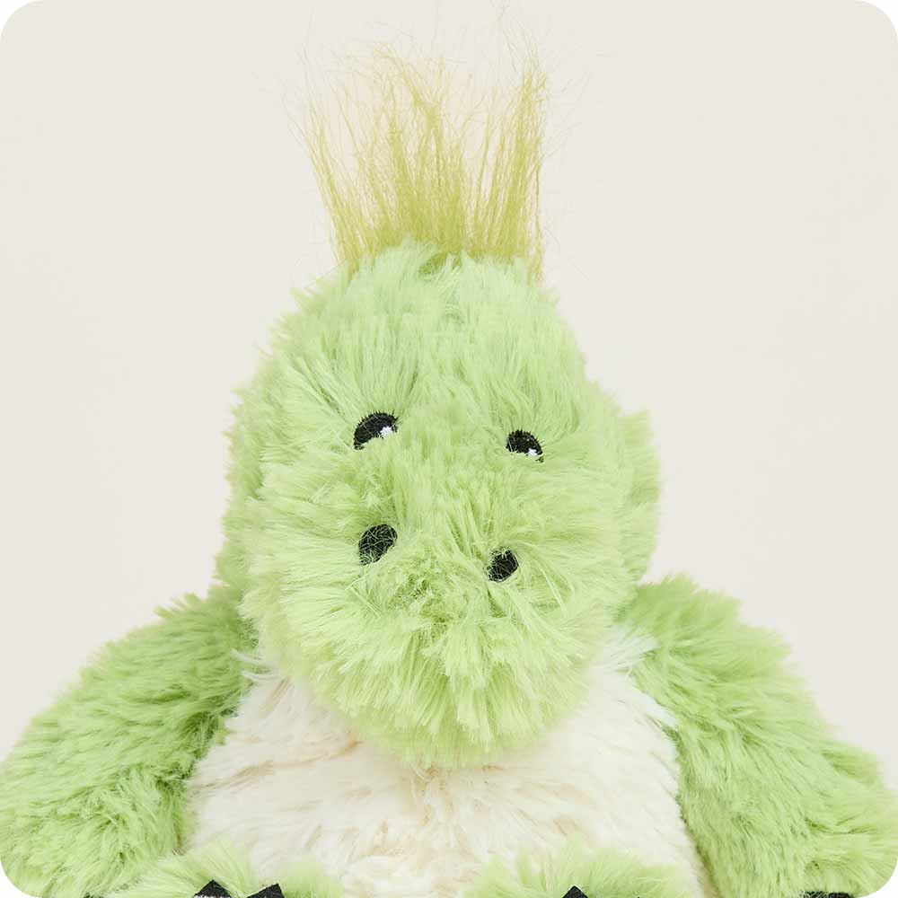 Green Dinosaur Warmies Junior - Cozy Glow