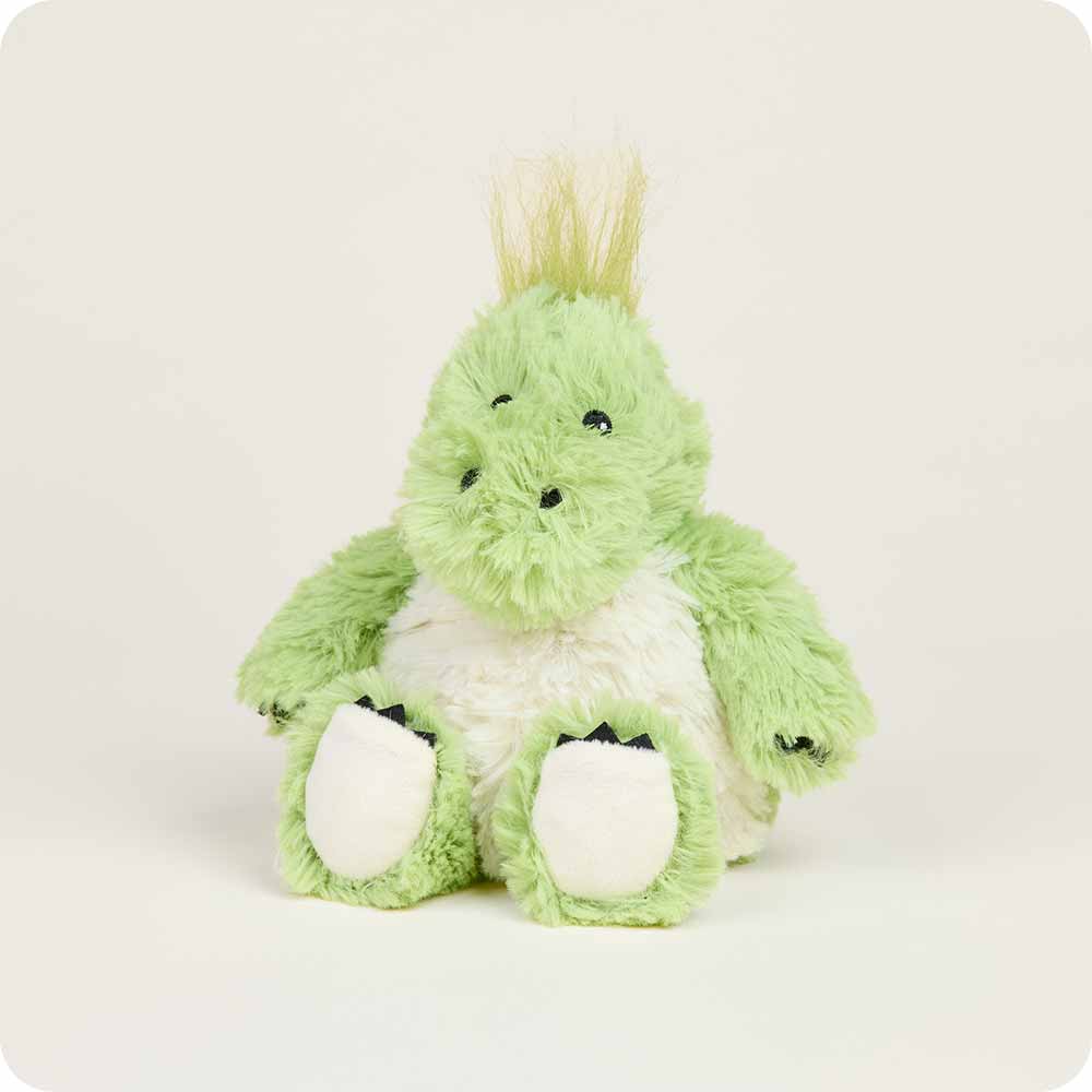 Green Dinosaur Warmies Junior - Cozy Glow