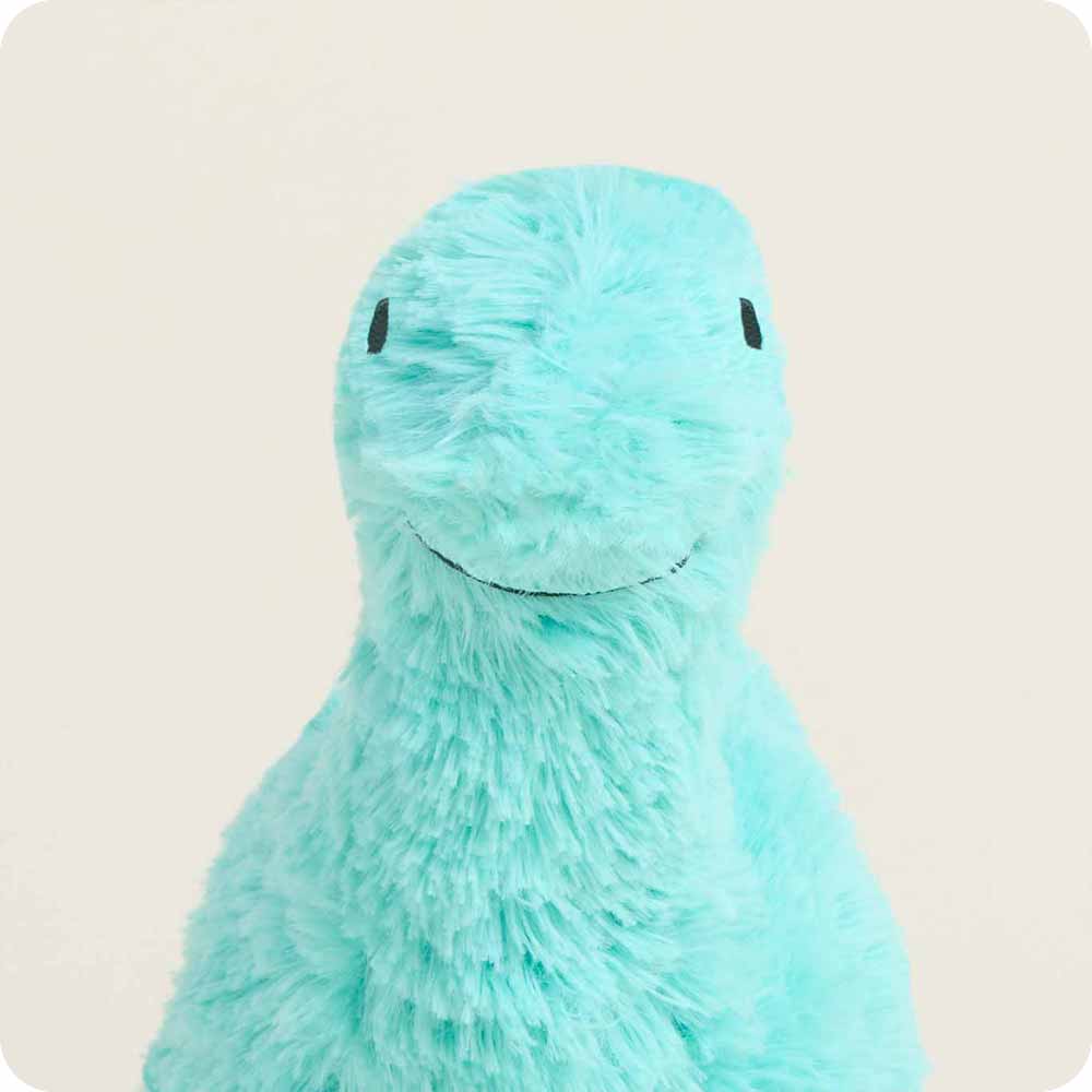 Teal Long Neck Dinosaur Warmies Junior - Fresh Notes