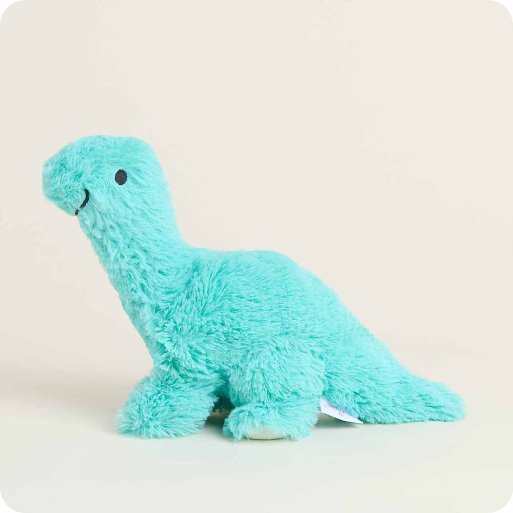 Teal Long Neck Dinosaur Warmies Junior - Fresh Notes