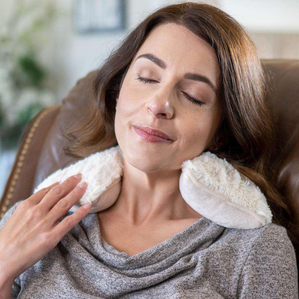 Cream Neck Wrap Warmies - Ready Carry