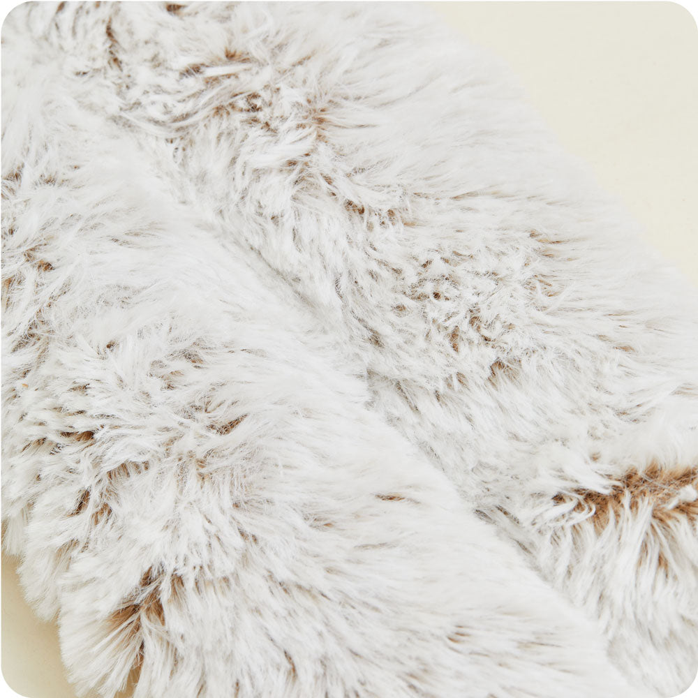 Marshmallow Brown Neck Wrap Warmies - Home Hold