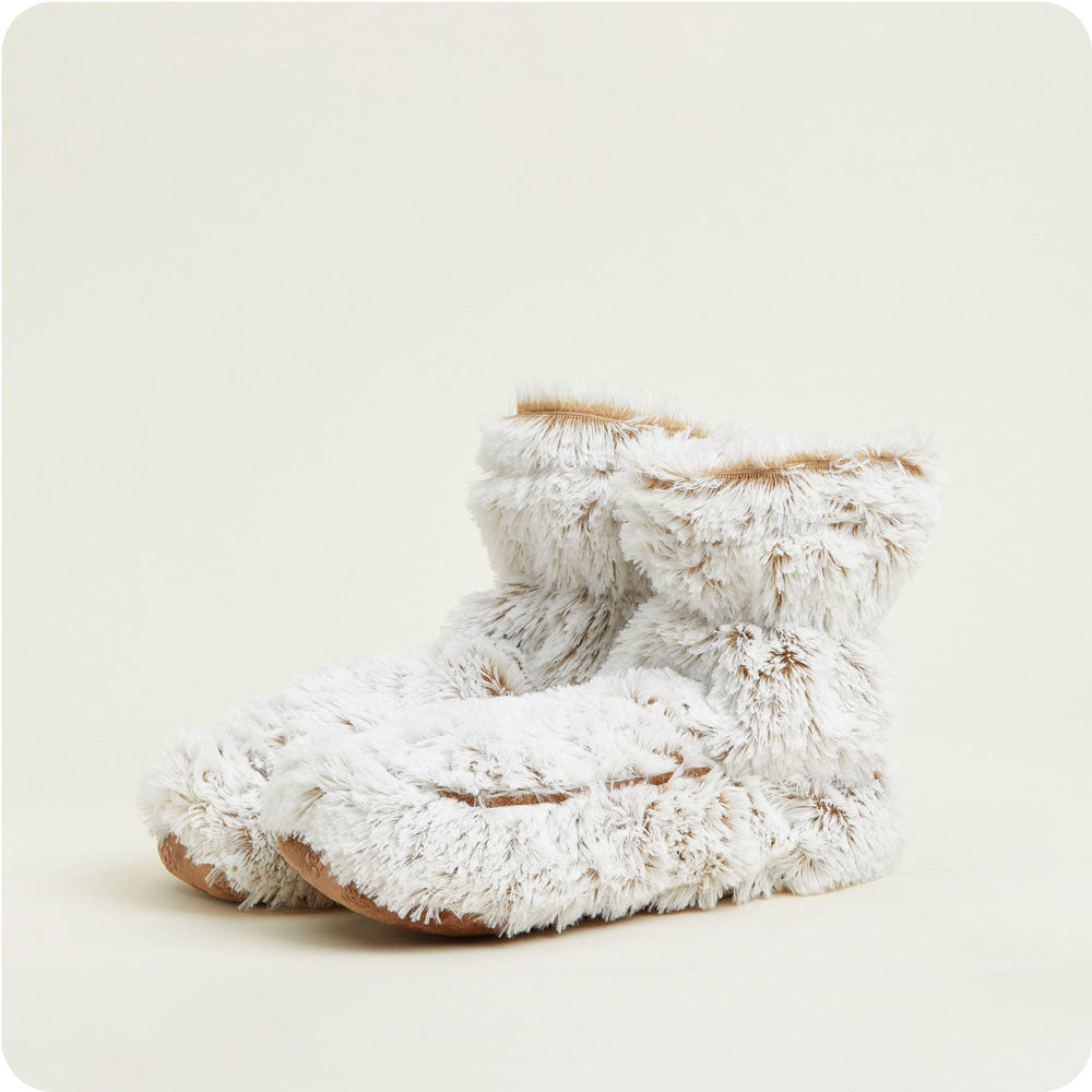 Marshmallow Brown Boots Warmies® - Easy Spritz