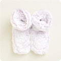 Marshmallow Lavender Boots Warmies® - Soft Glow