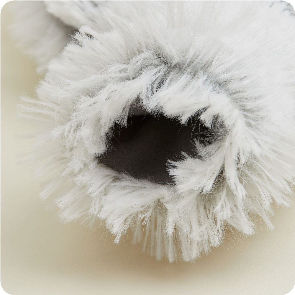 Marshmallow Gray Bottle Warmies - Easy Fit