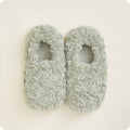 Curly Sage Green Slippers Warmies® - Bright Scent