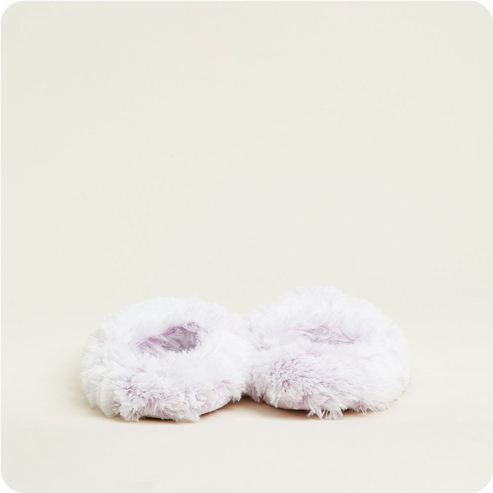 Marshmallow Lavender Slippers Warmies® - Soft Glow