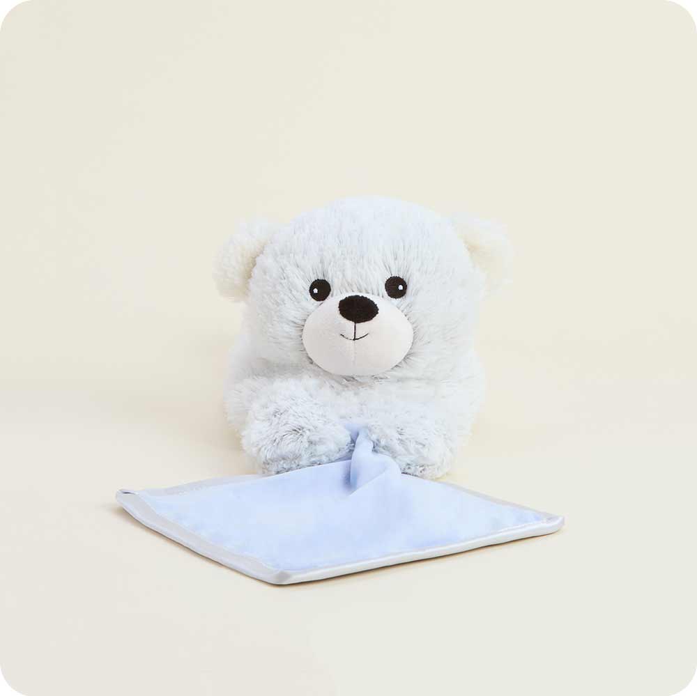 Marshmallow Bear Blankie Warmies - Fresh Notes