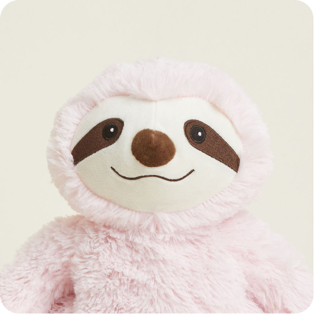 Pink Sloth Warmies - Classic Notes