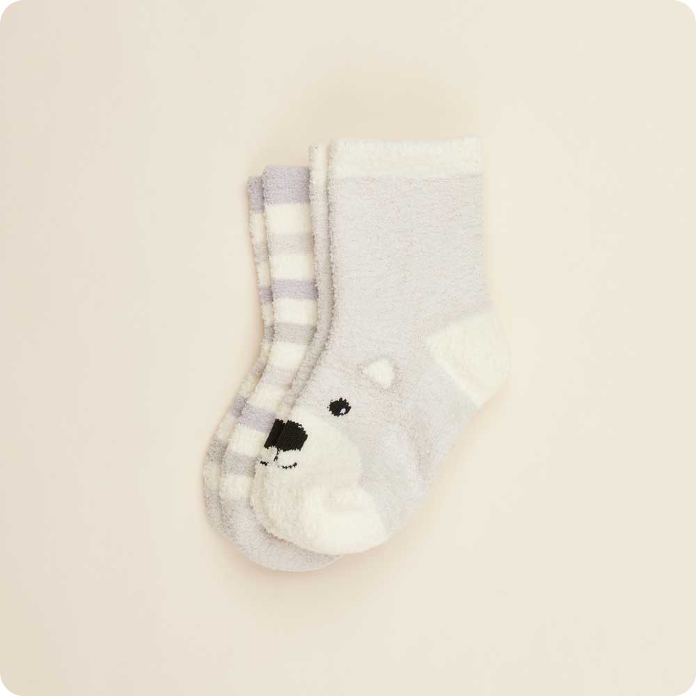 Marshmallow Bear Non-Slip Socks - Cozy Bedtime