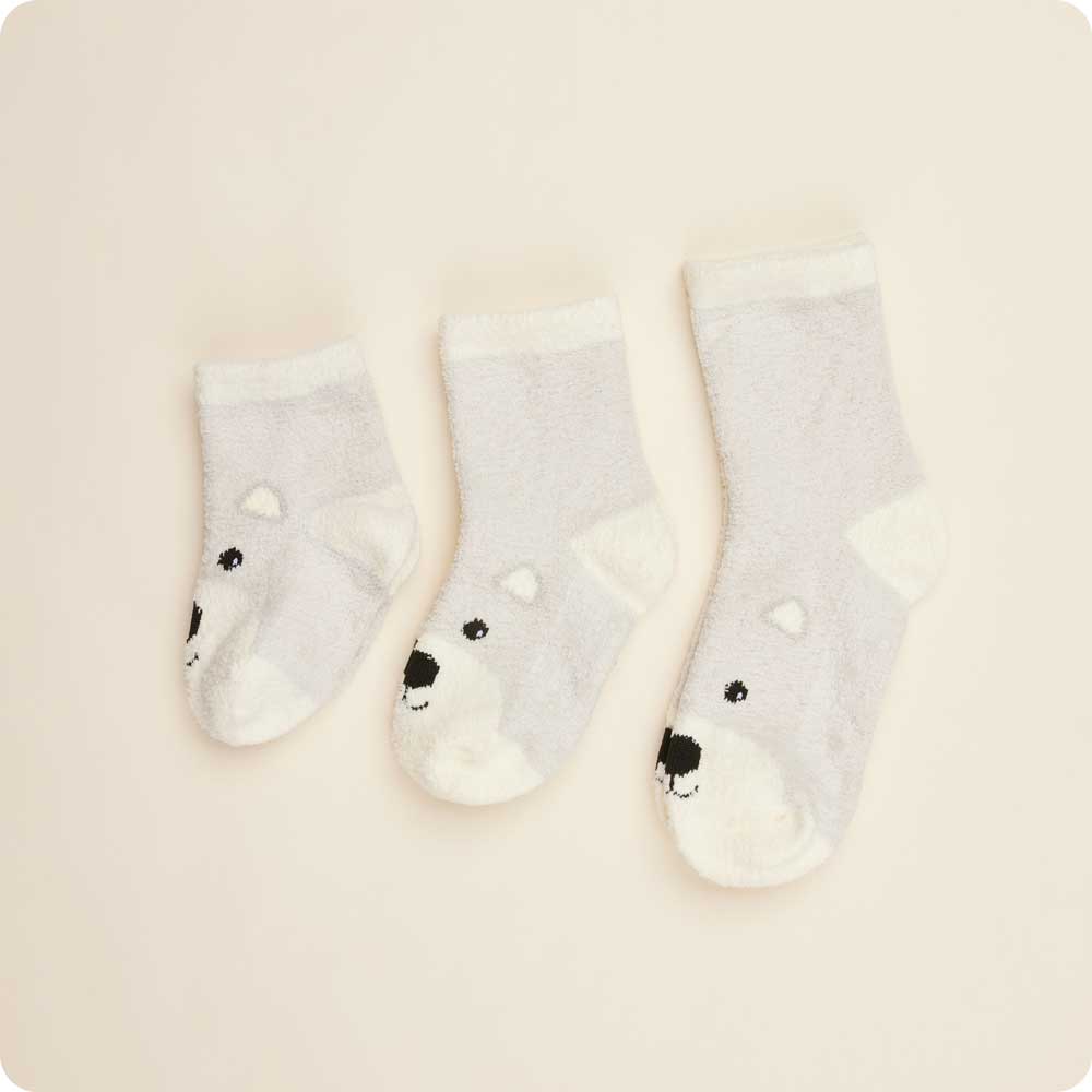 Marshmallow Bear Non-Slip Socks - Cozy Bedtime