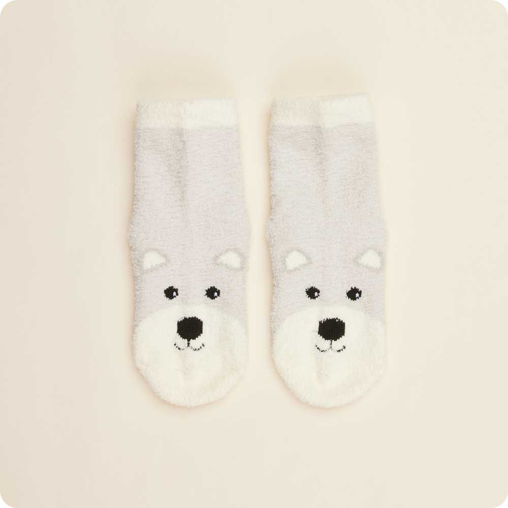 Marshmallow Bear Non-Slip Socks - Cozy Bedtime
