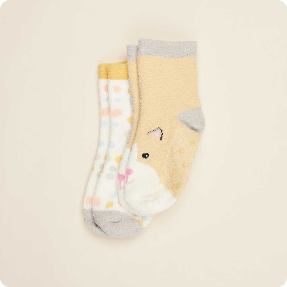 Calico Cat Non-Slip Socks - Gentle Warmth