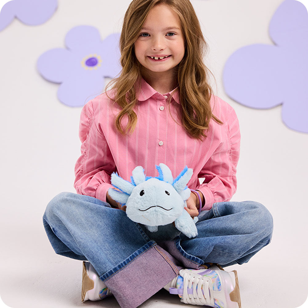 Blue Axolotl Warmies - Gentle Mist