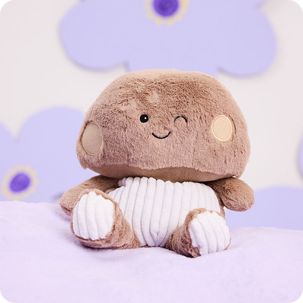 Brown Mushroom Warmies - Clean Mood