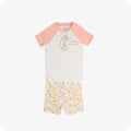 Calico Cat Shorties Pajamas - Warm Hugs
