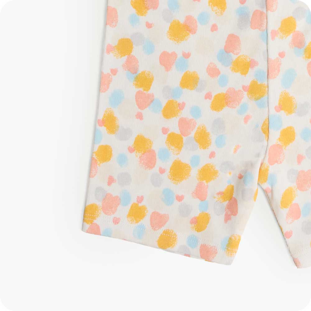 Calico Cat Shorties Pajamas - Warm Hugs