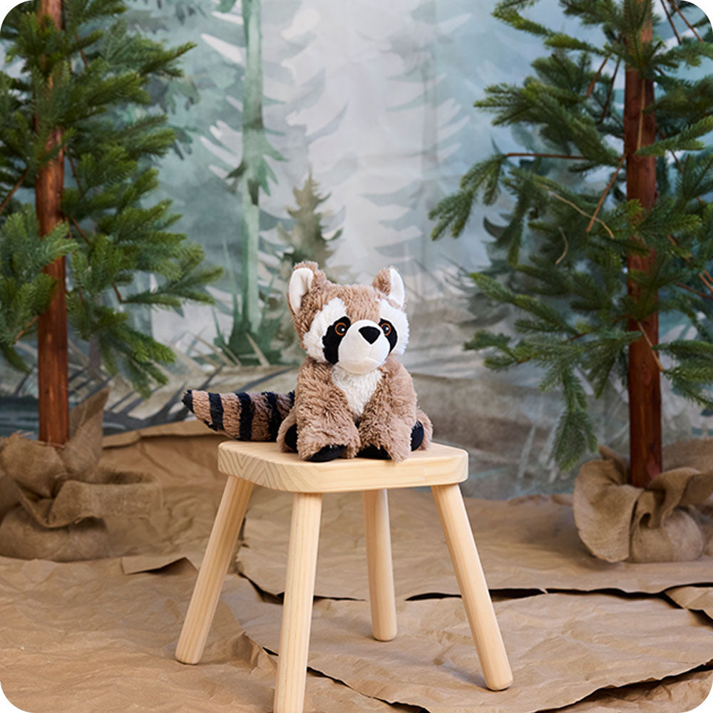 Raccoon Warmies - Cozy Glow