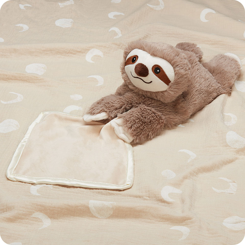 Sloth Blankie Warmies - Fresh Notes