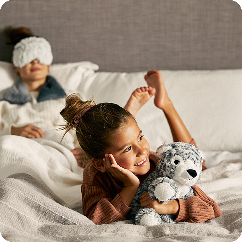 Snow Leopard Warmies - Fresh Notes