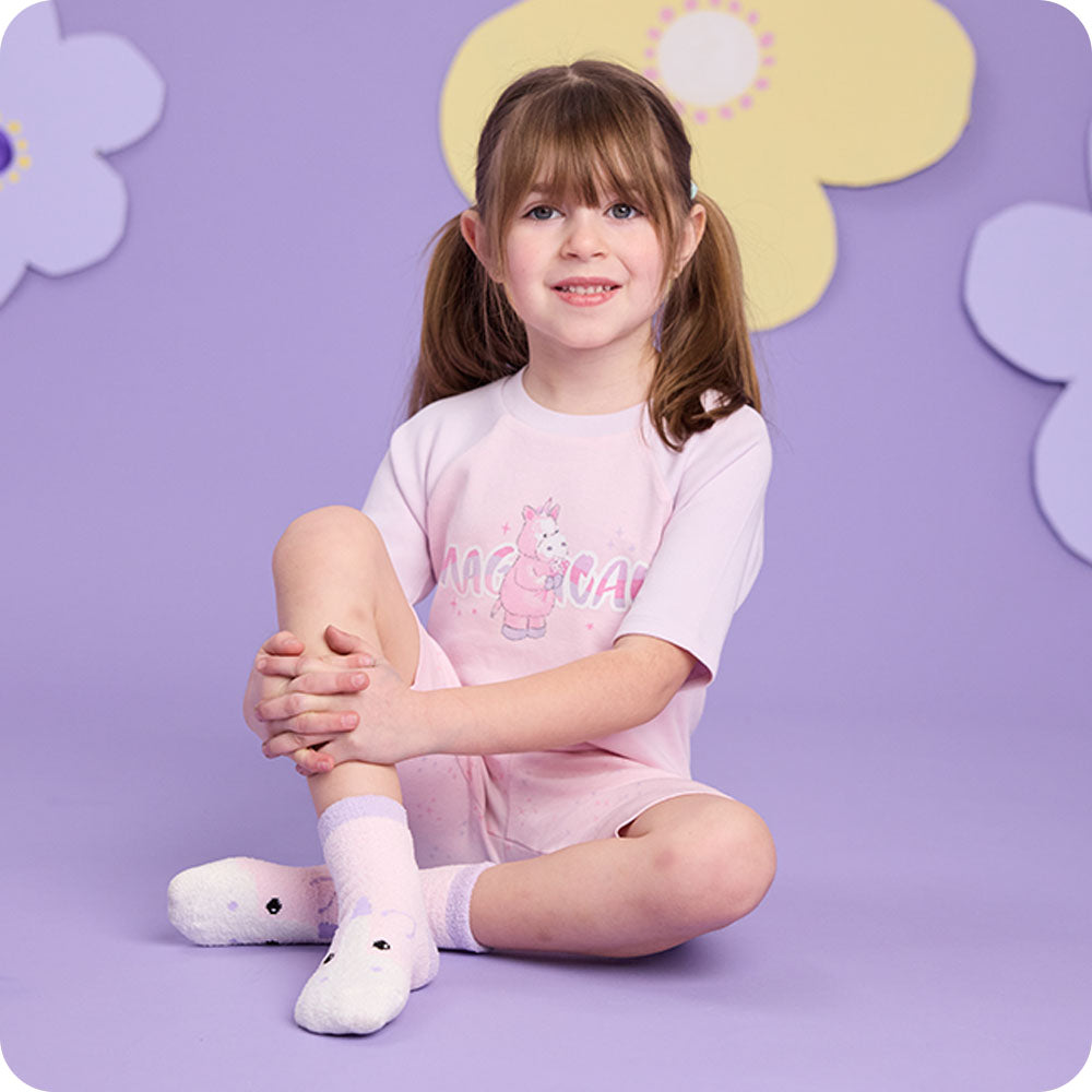Unicorn Shorties Pajamas - Soft Snuggle