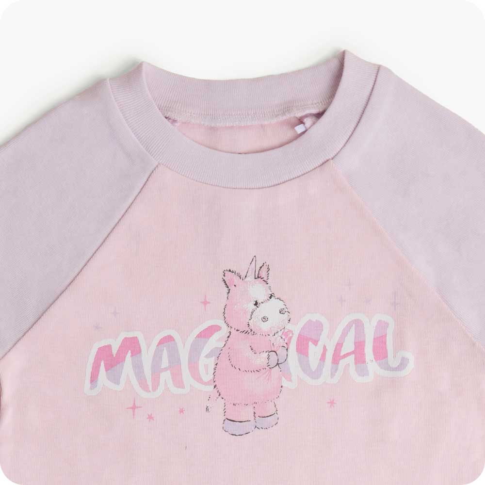 Unicorn Shorties Pajamas - Soft Snuggle